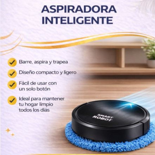 ASPIRADORA INTELIGENTE CON TRAPEADOR XM12